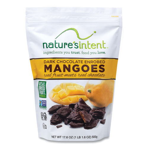 Dark Chocolate Covered Mangoes, 17.6 oz Bag, Ships in 1-3 Business Days-(GRR22002040)