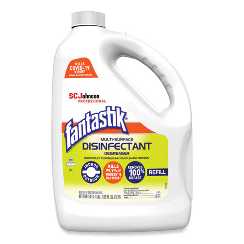 Multi-Surface Disinfectant Degreaser, Pleasant Scent, 1 Gallon Bottle-(SJN311930EA)