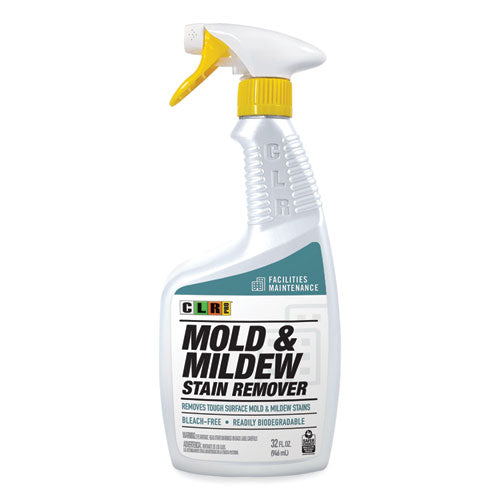 Mold and Mildew Stain Remover, 32 oz Spray Bottle, 6/Carton-(JELMMSR32PRO)