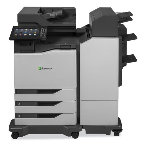 CX825de Multifunction Color Laser Printer, Copy/Fax/Print/Scan-(LEX42K0040)