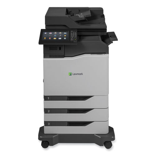 CX825dtfe Multifunction Color Laser Printer, Copy/Fax/Print/Scan-(LEX42K0042)