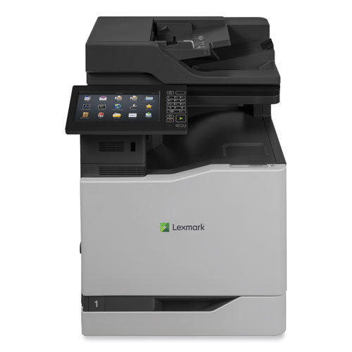 CX860de Multifunction Color Laser Printer, Copy/Fax/Print/Scan-(LEX42K0070)