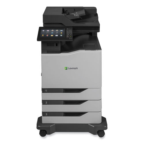 CX860dte Multifunction Color Laser Printer, Copy/Fax/Print/Scan-(LEX42K0071)