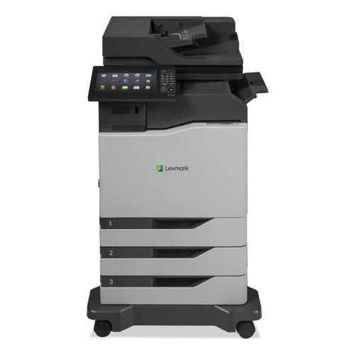 CX860dtfe Multifunction Color Laser Printer, Copy/Fax/Print/Scan-(LEX42K0072)