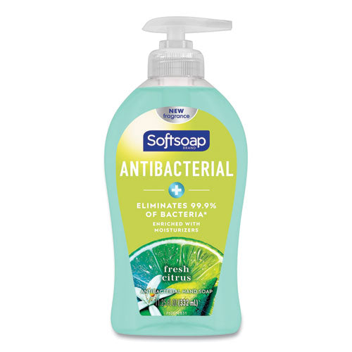 Antibacterial Hand Soap, Fresh Citrus, 11.25 oz Pump Bottle, 6/Carton-(CPC44572)