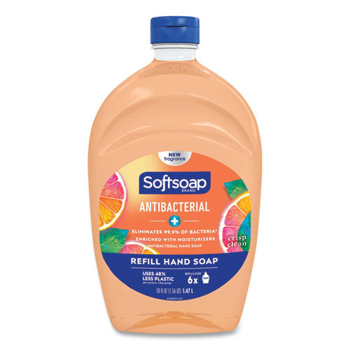 Antibacterial Liquid Hand Soap Refills, Fresh, Orange, 50 oz-(CPC46325EA)