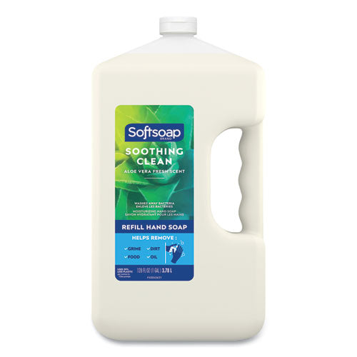 Liquid Hand Soap Refill with Aloe, Aloe Vera Fresh Scent, 1 gal Refill Bottle-(CPC01900EA)