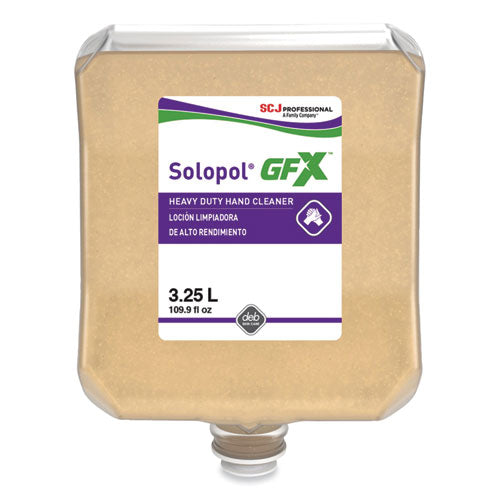 Solopol GFX Heavy Duty Hand Cleaner, Citrus Scent, 3.25 L Refill, 2/Carton-(SJNGPF3LNA)