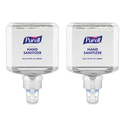 Advanced Hand Sanitizer Foam, For ES8 Dispensers, 1,200 mL, Clean Scent, 2/Carton-(GOJ775302)