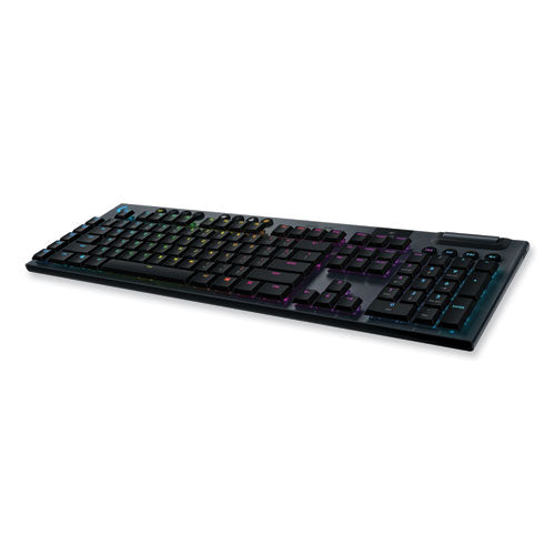 G915 LIGHTSPEED Wireless RGB Mechanical Gaming Keyboard, Tactile Keys, Black-(LOG920008902)