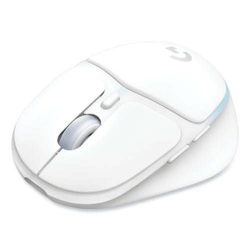 G705 Wireless Gaming Mouse, 2.4 GHz Frequency/33 ft Wireless Range, Right Hand Use, White-(LOG910006365)