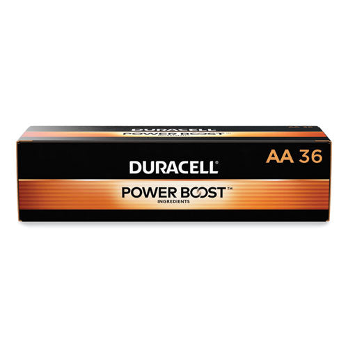 Power Boost CopperTop Alkaline AA Batteries, 36/Pack-(DURAACTBULK36)