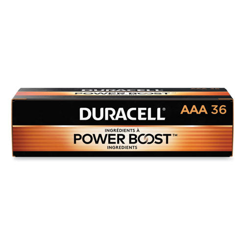 Power Boost CopperTop Alkaline AAA Batteries, 36/Pack-(DURMN24P36)