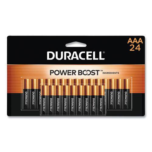 Power Boost CopperTop Alkaline AAA Batteries, 24/Pack-(DURMN2400B24Z)