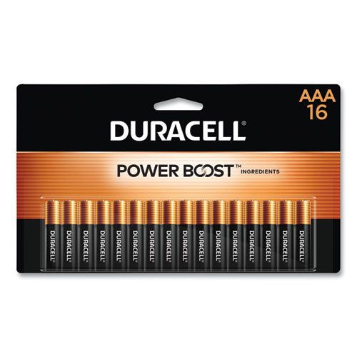 Power Boost CopperTop Alkaline AAA Batteries, 16/Pack-(DURMN2400B16Z)