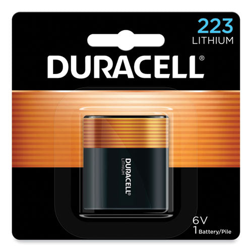 Specialty High-Power Lithium Battery, 223, 6 V-(DURDL223ABPK)