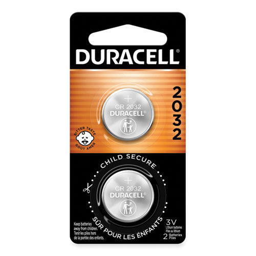 Lithium Coin Batteries With Bitterant, 2032, 6/Box-(DURDL2032BPK)
