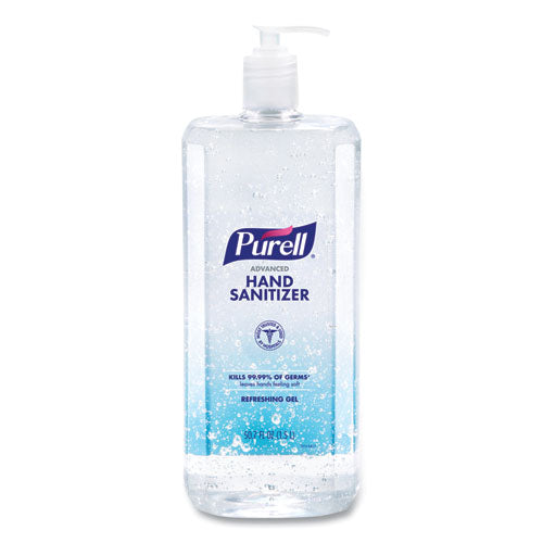 Advanced Refreshing Gel Hand Sanitizer, Clean Scent, 1.5 L Pump Bottle-(GOJ501504EA)
