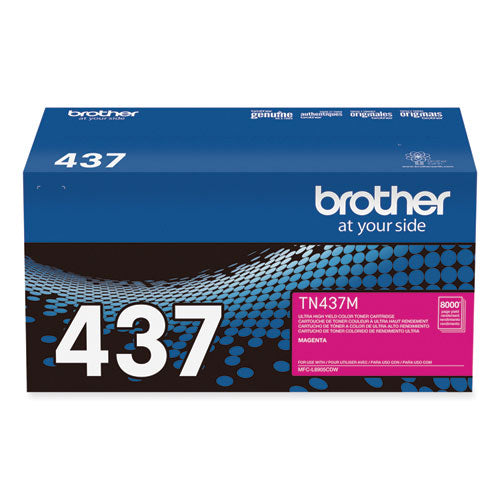 TN437M Ultra High-Yield Toner, 8,000 Page-Yield, Magenta-(BRTTN437M)