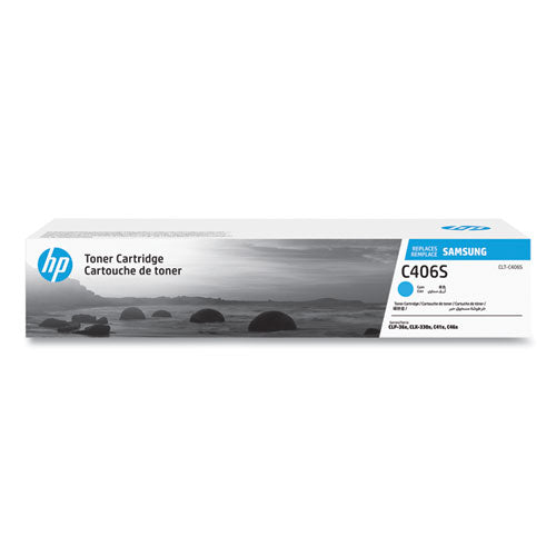 ST988A (CLT-C406S) Toner, 1,000 Page-Yield, Cyan-(HEWST988A)