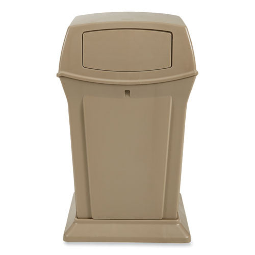 Ranger Fire-Safe Container, 45 gal, Structural Foam, Beige-(RCP917188BG)