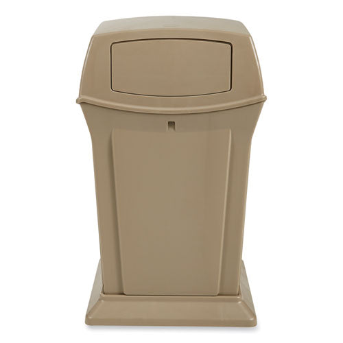 Ranger Fire-Safe Container, 35 gal, Structural Foam, Beige-(RCP843088BG)