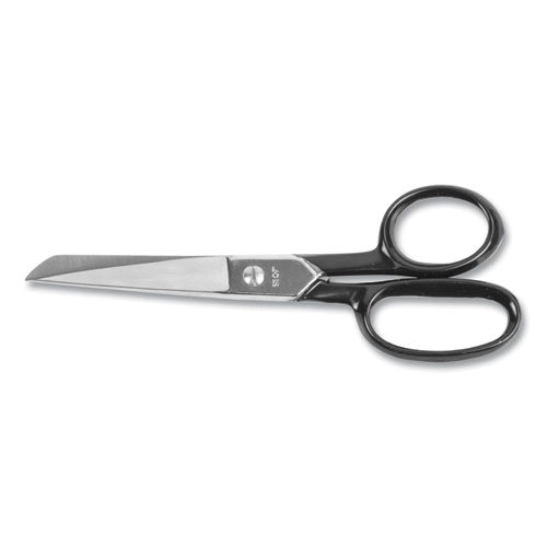 Hot Forged Carbon Steel Shears, 7" Long, 3.13" Cut Length, Black Straight Handle-(ACM10259)