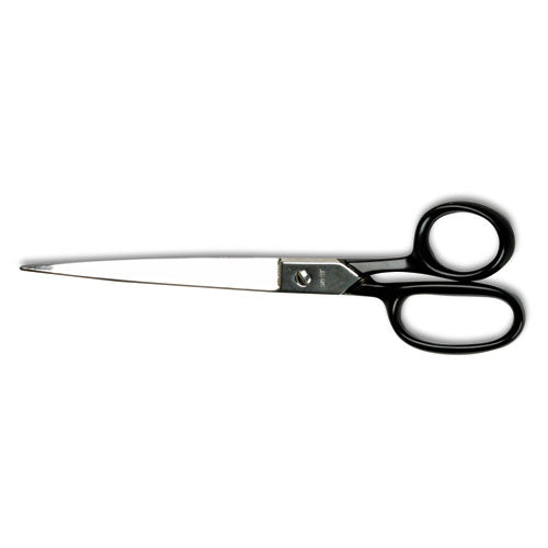 Hot Forged Carbon Steel Shears, 9" Long, 4.5" Cut Length, Black Straight Handle-(ACM10252)