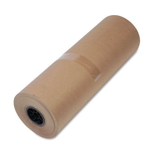 High-Volume Heavyweight Wrapping Paper Roll, 50 lb Wrapping Weight Stock, 24" x 720 ft, Brown-(UNV1300039)