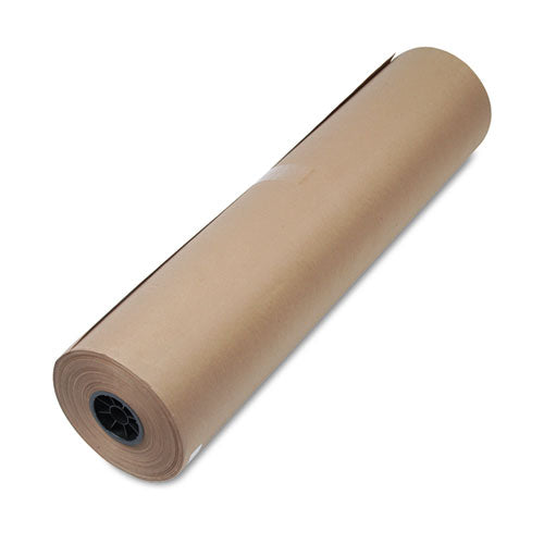 High-Volume Heavyweight Wrapping Paper Roll, 50 lb Wrapping Weight Stock, 36" x 720 ft, Brown-(UNV1300053)