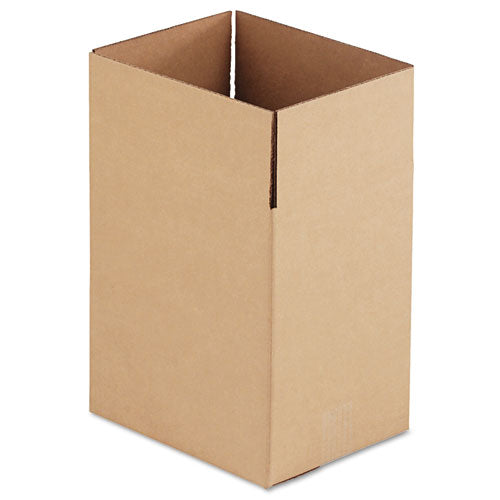 Fixed-Depth Corrugated Shipping Boxes, Regular Slotted Container (RSC), 8.75" x 11.25" x 12", Brown Kraft, 25/Bundle-(UNV11812)