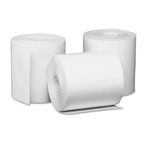 Direct Thermal Printing Paper Rolls, 3.13" x 230 ft, White, 50/Carton-(UNV35763)