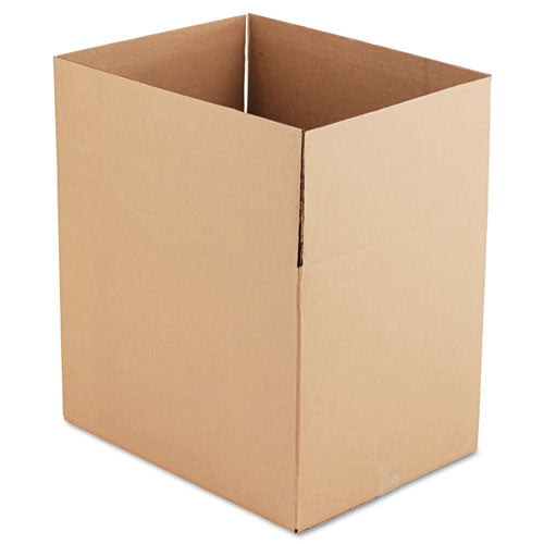 Fixed-Depth Corrugated Shipping Boxes, Regular Slotted Container (RSC), 18" x 24" x 18", Brown Kraft, 10/Bundle-(UNV241818)