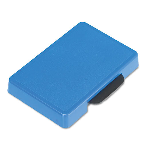 T5460 Professional Replacement Ink Pad for Trodat Custom Self-Inking Stamps, 1.38" x 2.38", Blue-(USSP5460BL)